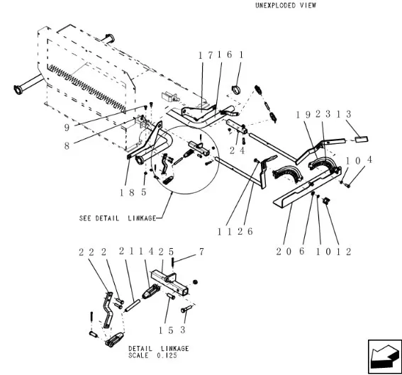 GI-597 - коленчатый рычаг